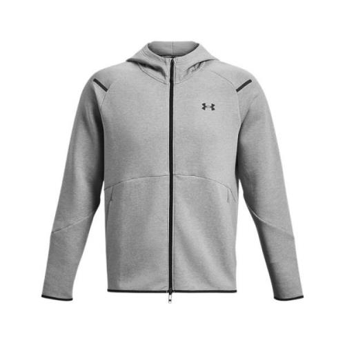 Under Armour Ostoppbara Fleece Zip Hoodies Gray, Dam