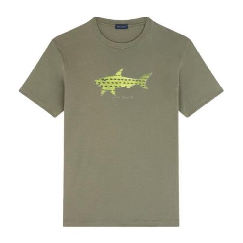 Paul & Shark T-Shirts Green, Herr