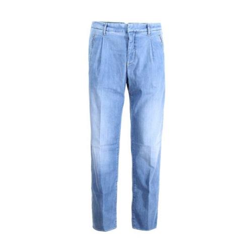 Incotex Straight Jeans Blue, Herr