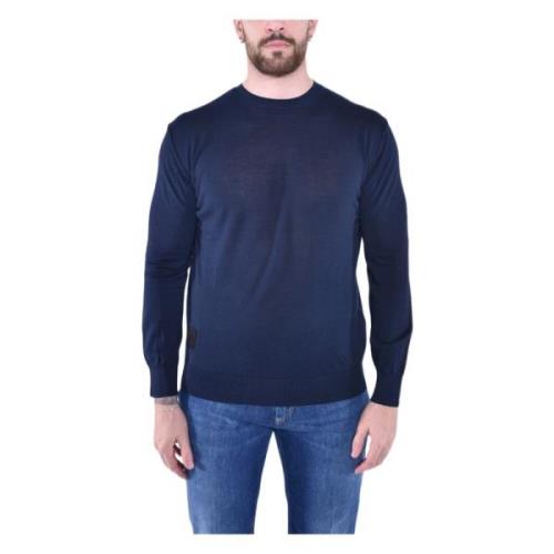 Blauer Blå Crew Neck Tröja Blue, Herr