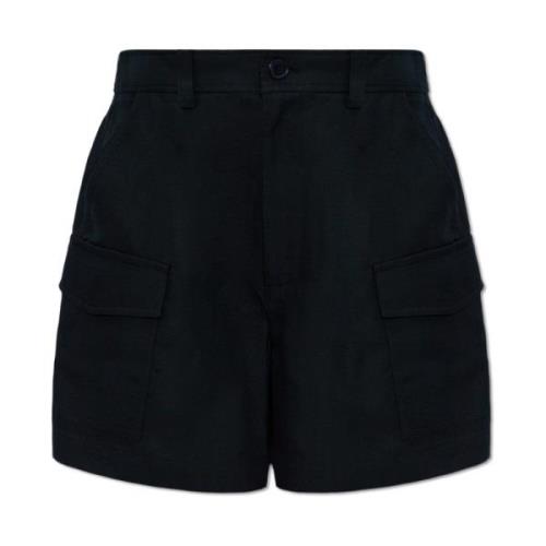 Woolrich High-waisted shorts Blue, Dam