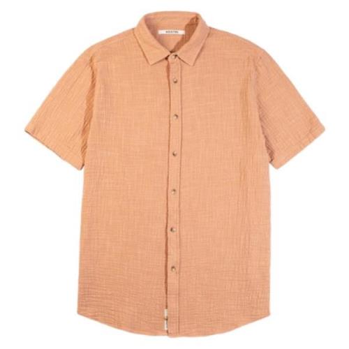 Kestin Short Sleeve Shirts Orange, Herr