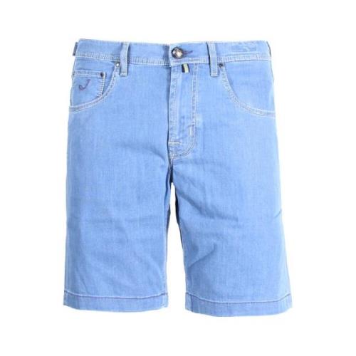 Jacob Cohën Denim Shorts Blue, Herr