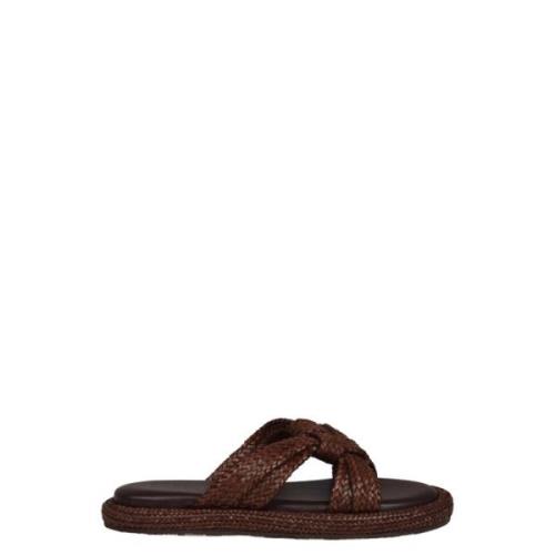 Casadei Sandals Brown, Dam