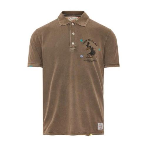 Bob Polo Shirts Brown, Herr