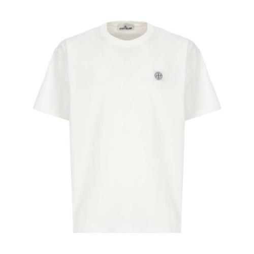 Stone Island T-Shirts White, Herr