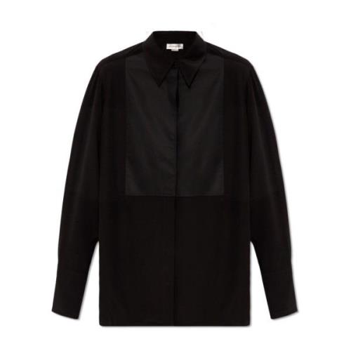 Victoria Beckham Oversize skjorta Black, Dam