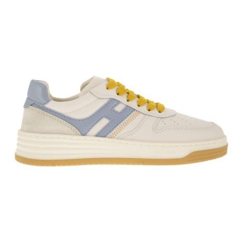 Hogan Retroinspirerade Hogan H630 Sneakers Beige, Dam