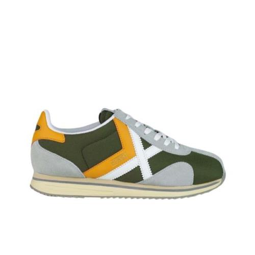 Munich Retro Casual Läder Sneakers Multicolor, Herr