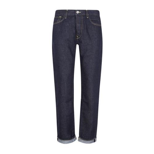 Tela Genova Mörkblå Fem Fickor Jeans Blue, Herr