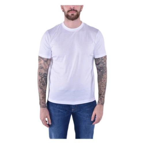 Eleventy T-Shirts White, Herr