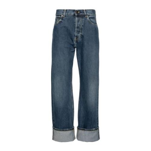 Alexander McQueen Straight Jeans Blue, Herr