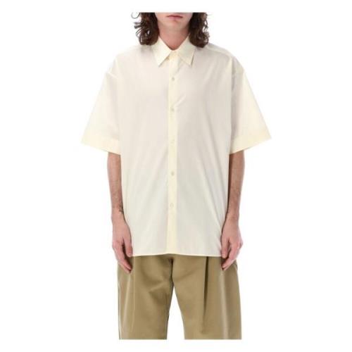 Studio Nicholson Short Sleeve Shirts Yellow, Herr