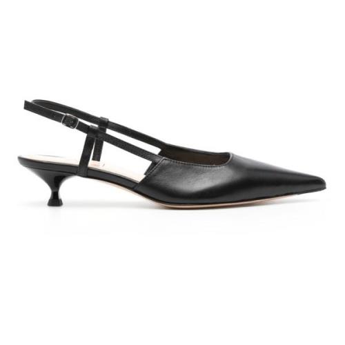 AGL Elegant Slingback Pumps Black, Dam