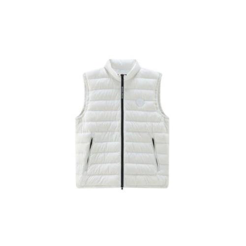 Woolrich Vests Gray, Herr