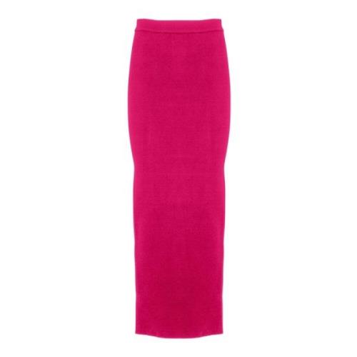 Laneus Maxi Skirts Pink, Dam
