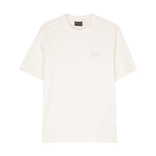 Emporio Armani Stiliga T-shirts och Polos Beige, Herr