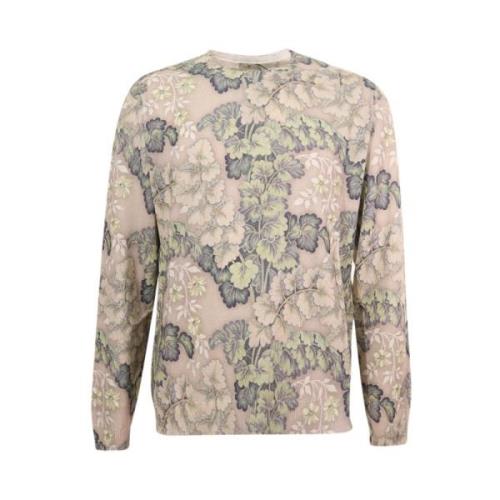 Etro Round-neck Knitwear Multicolor, Herr