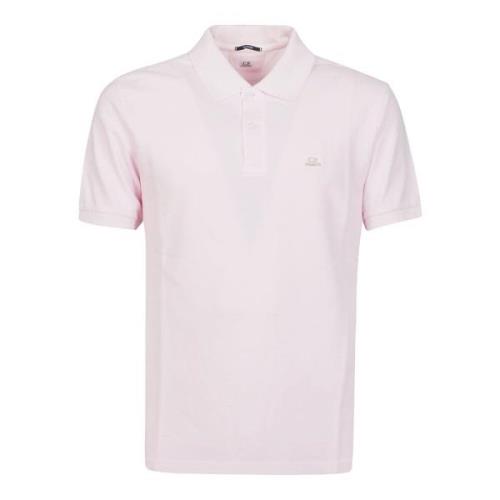 C.p. Company Polo Shirts Pink, Herr