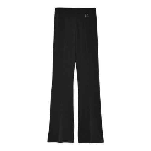 Gaëlle Paris Wide Trousers Black, Dam