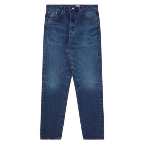 Edwin Straight Jeans Blue, Herr