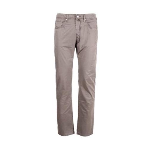 Incotex Straight Jeans Brown, Herr