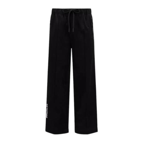 Moncler Trousers Black, Herr