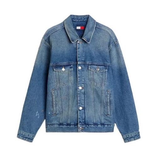 Tommy Hilfiger Denim Jacka Blue, Herr