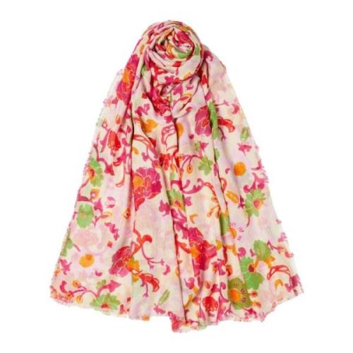 Emme DI Marella Scarves Pink, Dam