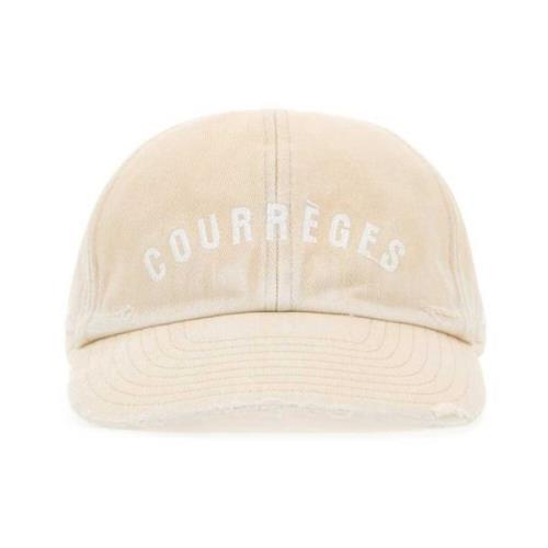 Courrèges Caps Beige, Dam