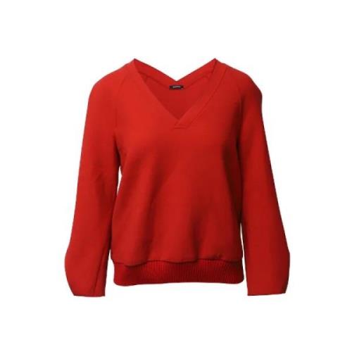 Jil Sander Pre-owned Pre-owned Polyester toppar Red, Dam