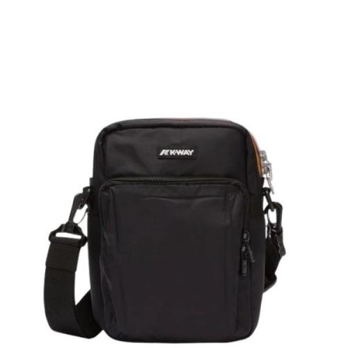 K-Way Modern Messenger Väska Black, Herr