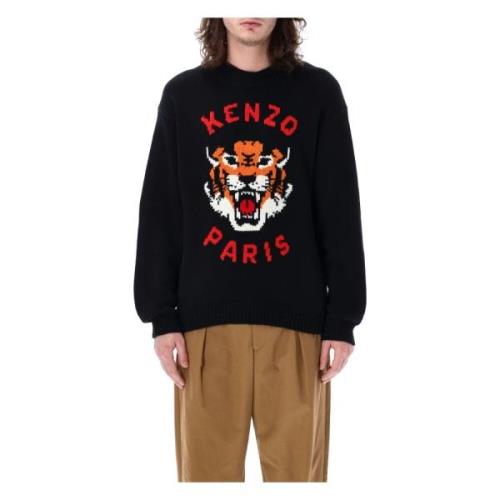 Kenzo Knitwear Black, Herr