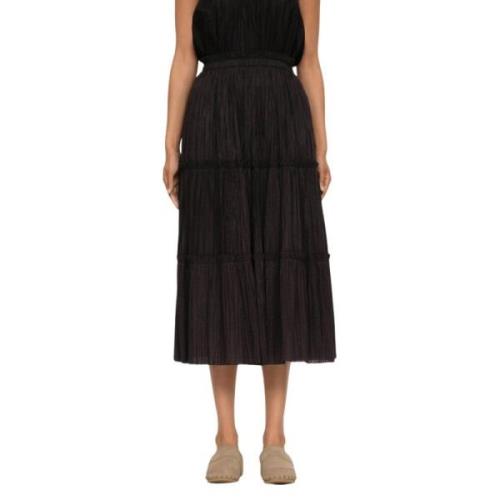 Sea NY Midi Skirts Black, Dam