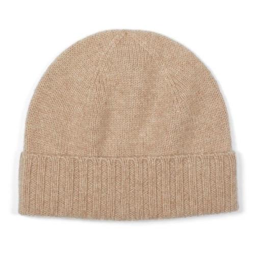 Howard London Kashmir Beanie Beige Unisex Beige, Herr