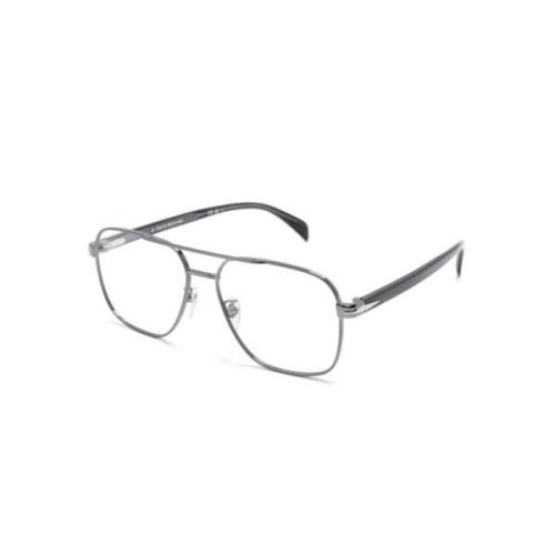 Eyewear by David Beckham Glasses Gray, Herr