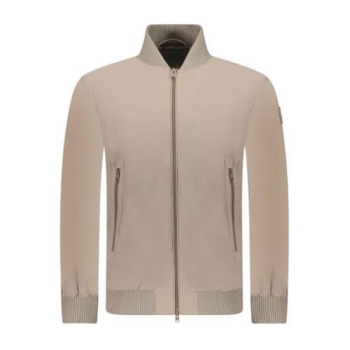 Woolrich Rope Stretch Bomber Jacka Beige, Herr