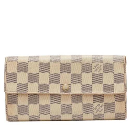 Louis Vuitton Vintage Pre-owned Belagd canvas plnbcker White, Dam