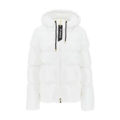 Pinko Vit Jacka för Kvinnor Aw23 White, Dam