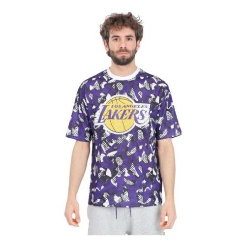 New Era LA Lakers NBA Team Mesh T-shirt Multicolor, Herr