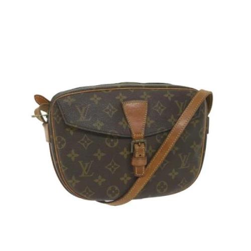 Louis Vuitton Vintage Pre-owned Canvas axelremsvskor Brown, Dam