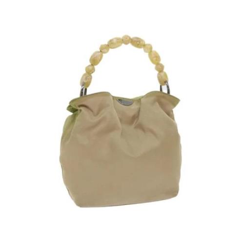 Dior Vintage Pre-owned Nylon handvskor Green, Dam