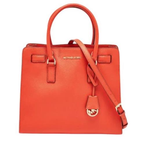 Michael Kors Pre-owned Pre-owned Laeder totevskor Red, Dam