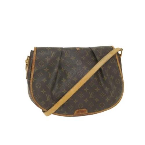 Louis Vuitton Vintage Pre-owned Canvas louis-vuitton-vskor Brown, Dam