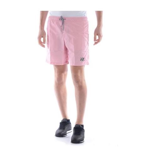 Daniele Alessandrini Snygga Casual Shorts för Män Pink, Herr