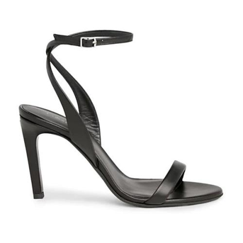 Calvin Klein Häl Sandal Armband Skor Black, Dam