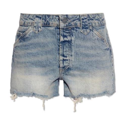 AllSaints Idaho denim shorts Blue, Dam