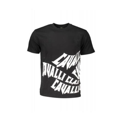 Cavalli Class T-Shirts Black, Herr