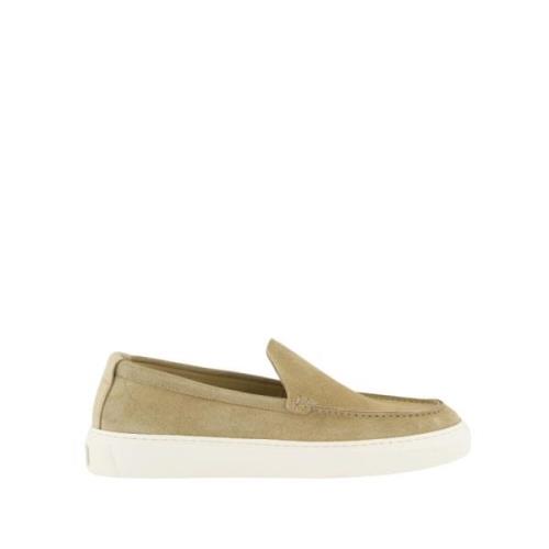 Woolrich Beige Slip On Loafers Beige, Herr