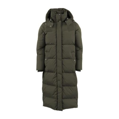 Woolrich Winter Jackets Green, Dam